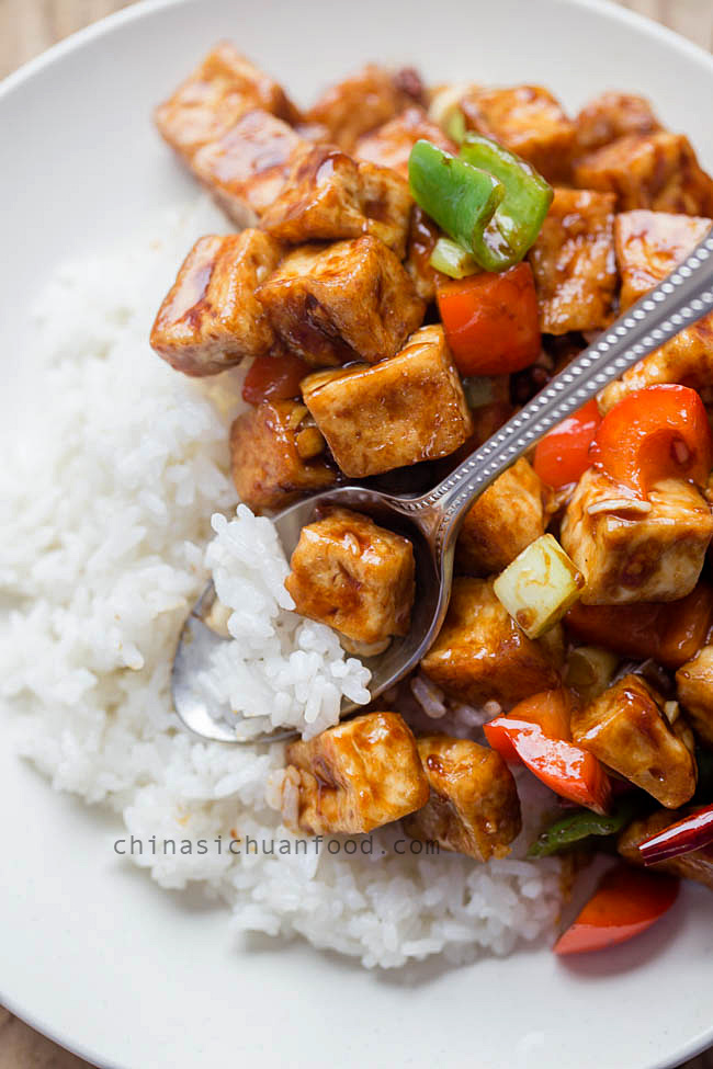 Kung Pao Tofu |chinasichuanfood.com
