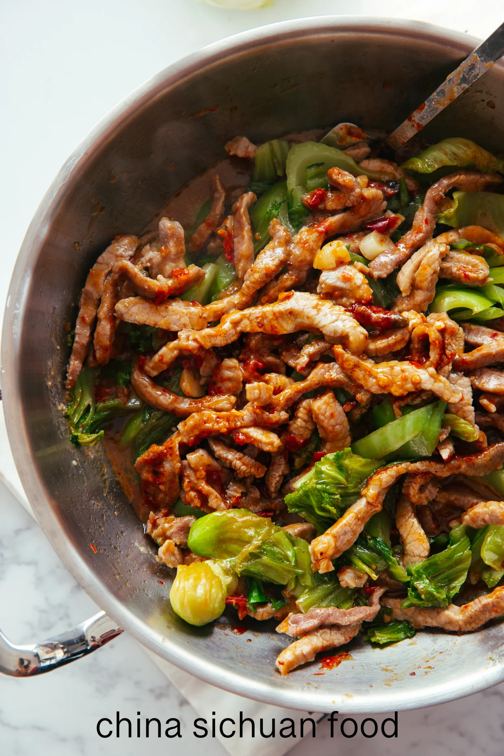 beef and mustard greens