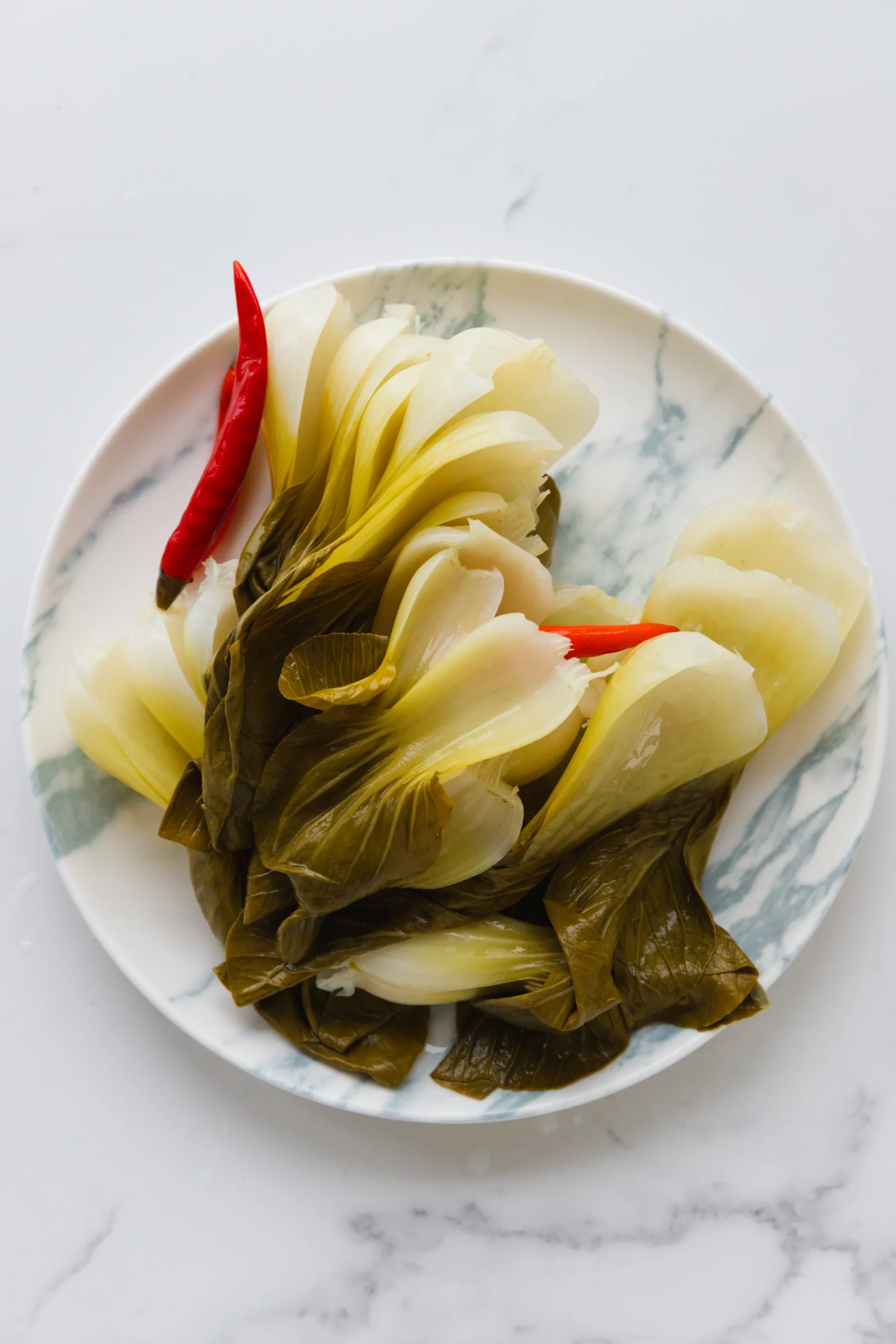 pickled bok choy