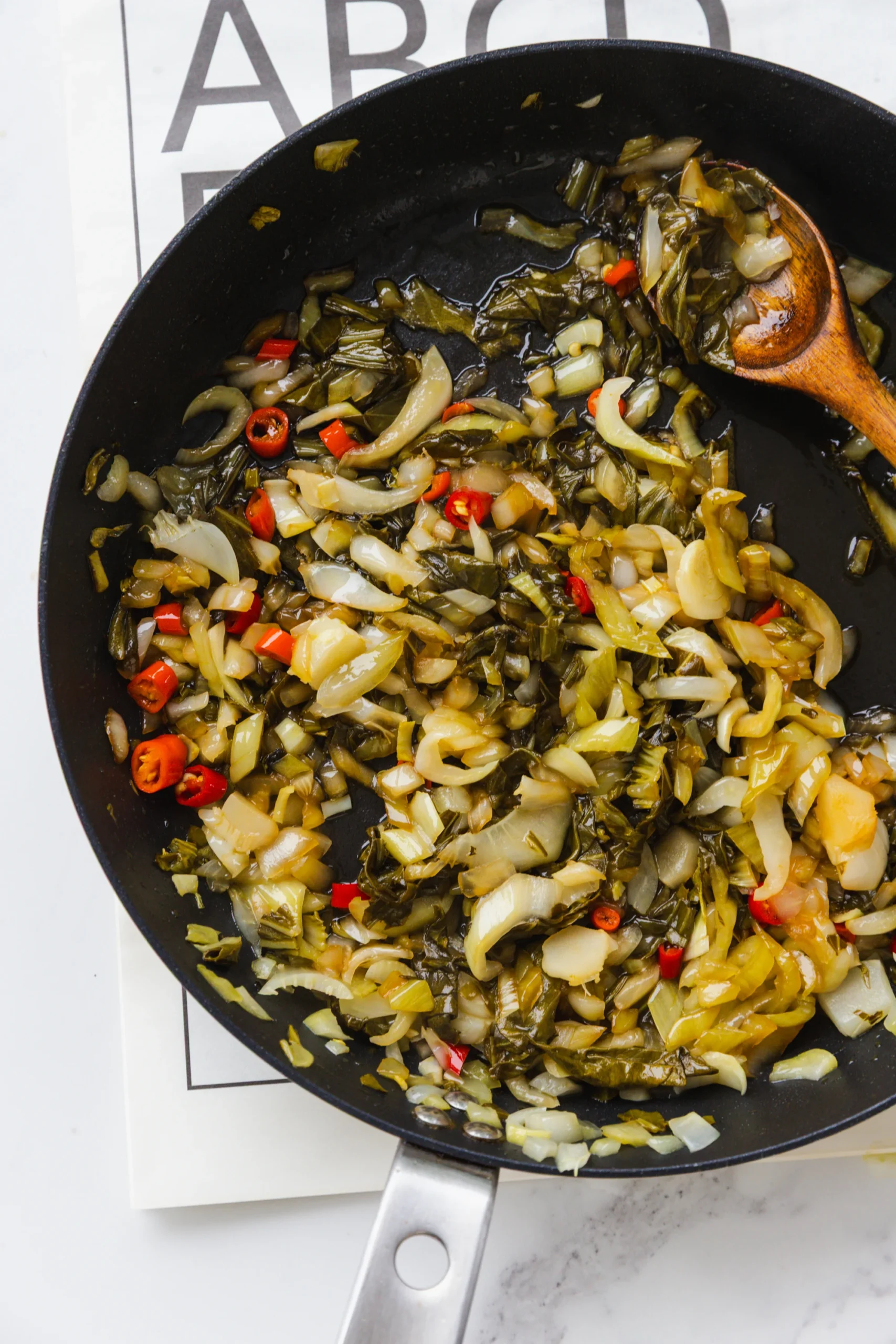 pickled bok choy