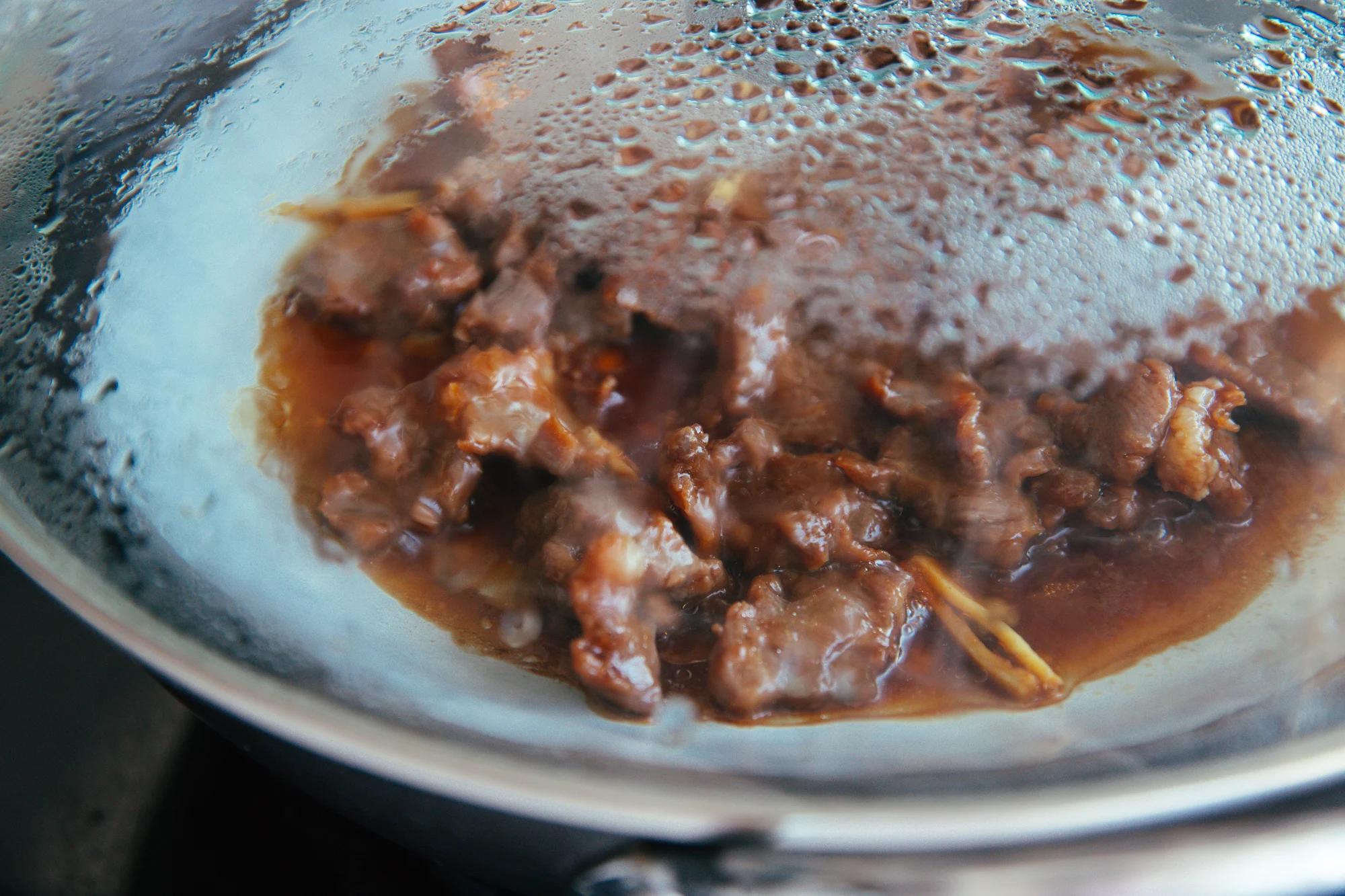 spread the beef slices | chinasichuanfood.com