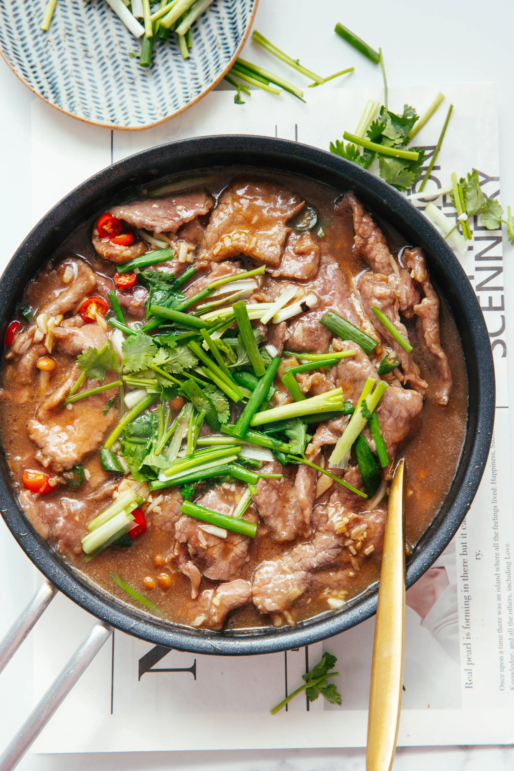 tofu and beef one pot | chinasichuanfood.com